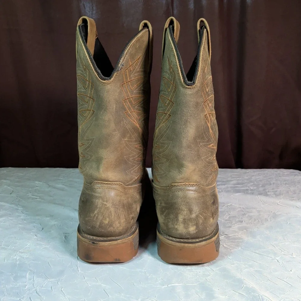 Irish Setter Marshall Boots Mens Size 11 Steel Toe WP Pull-On Work Western 83912